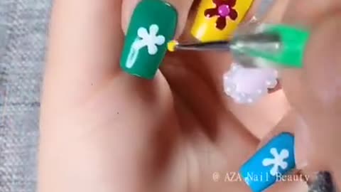Beautiful nail art design