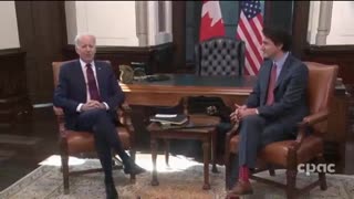 Biden Declares That There Are NO DIFFERENCES Between Canadian And US Values