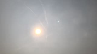 June 6th SKYWATCH Dense Haze Observed, Space Weather, Schumann Chart