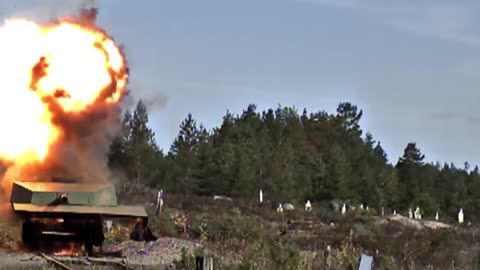 Why does this happen to all Russian tanks real footage from Ukraine