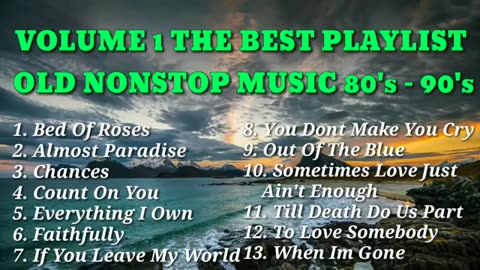 THE BEST PLAYLIST | OLD NONSTOP MUSIC 80'S 90'S