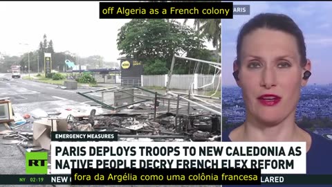França envia tropas para a Nova Caledônia enquanto moradores locais criticam a reforma