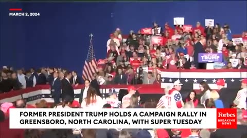 Trump Abruptly Stops NC Speech as Attendee has Medical Emergency