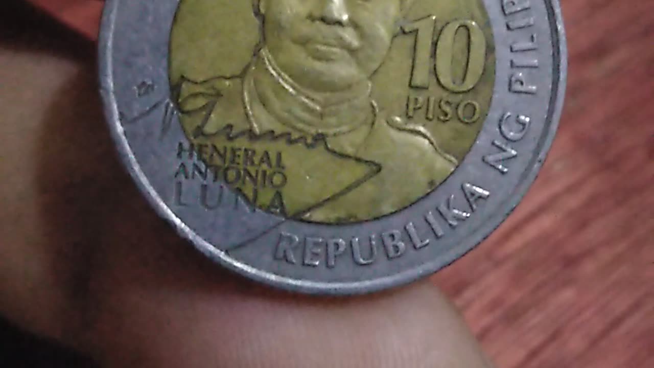 Heneral Antonio Luna 10 Piso Commemorative Coin