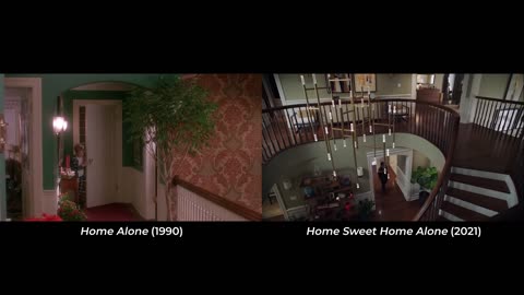 Home Alone 1990 vs. Home Sweet Home Alone 2021
