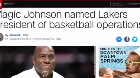 MAGIC JOHNSON LIED ABOUT CONTRACTING HIV & SOLD OUT HIS GAY SON