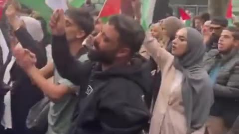 Muslim communities all over Europe are coming out in support of Hamas’