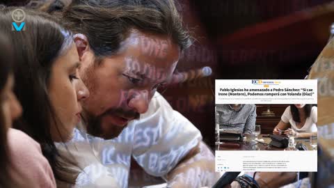 Pablo Iglesias ha amenazado a Pedro Sánchez: “Si cae Montero, Podemos romperá con Yolanda Díaz”