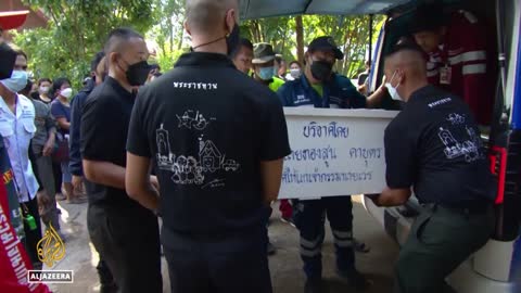 Grief and shock in Thailand after mass killing of children