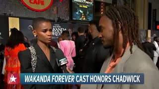 Chadwick Boseman Remembered By 'Black Panther' Cast At 'Wakanda Forever' Premiere