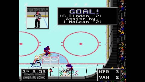 NHL '94 2 vs 2 - Winnipeg at Vancouver (First Game) / April 13, 2024