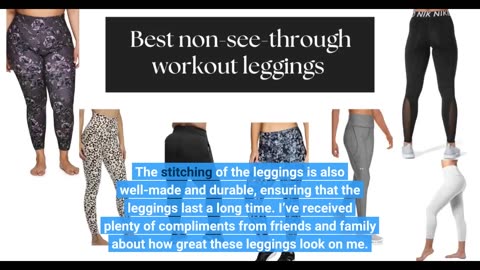 Customer Comments: Buttery Soft Leggings for Women - High Waisted Tummy Control No See Through...