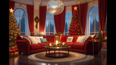 Relax with Christmas Jazz Music 🔥Cozy Christmas Lounge