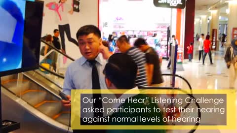 Come Hear Event by The Listening Lab @ The Curve, Malaysia - Hearing Awareness & Education