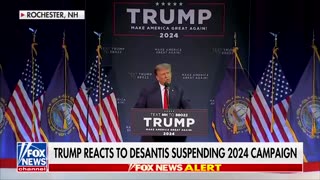Donald Trump Reacts to DeSantis Endorsement