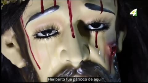 VIRAL VIDEO - Mexico Parish with Statue of Christ Weeping at a Priest’s Funeral. April 2, 2021