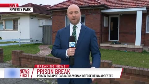 #Breaking: Criminal Escapes Prison And Carjacks Woman Before Being Arrested | NewsFirst01