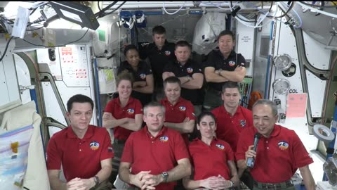 Expedition 70NASA’s SpaceX Crew-7 Farewell Remarks, Station Change of Command March 10, 2024