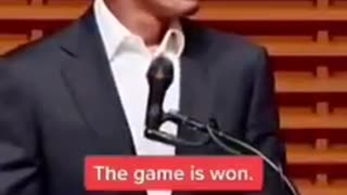 Obama - The Game Is Won!