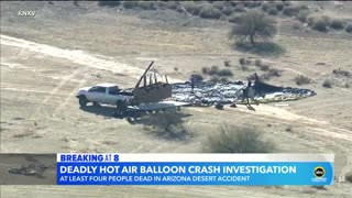 Hot air balloon crashes in Arizona