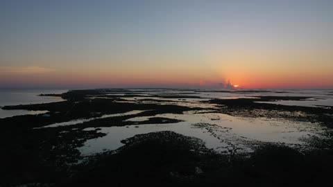 Florida Keys Drone Sunset