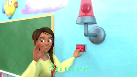 Fire Drill Song | CoComelon Nursery Rhymes & Kids Songs