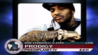 Prodigy (Mobb Deep) Interview on Infowars 2011