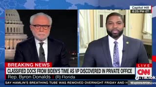 Rep Byron Donalds SHREDS Biden For Being Caught With CLASSIFIED Documents As VP