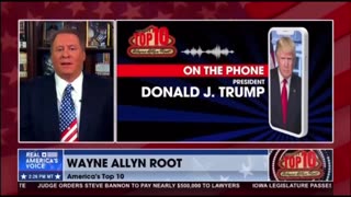 Trump Interview with Wayne Root - July 12, 2023
