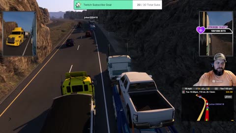 EPIC CRASH into water over the guard rail. ATS - American Truck Simulator