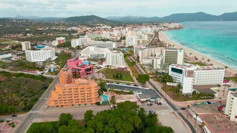 Cala Millor in February 2022 Mallorca from Above