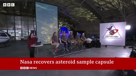 Nasa recovers asteroid sample capsule - BBC News