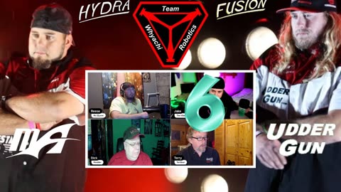 Hydra, Fusion, Jake Ewert, Reese Ewert, BattleBots, Another legendary livestream! Rumble #6