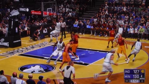 NBA2K: Pacers vs Timberwolves (Dunks-Buzzer Beater)