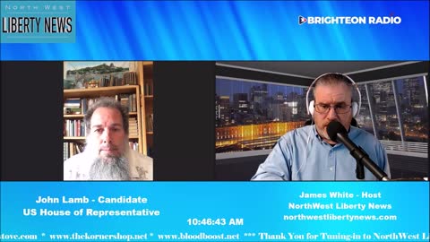 Montana Libertarian Candidate for US Congress John Lamb - Live