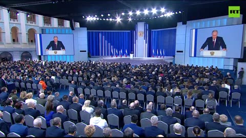 Putin delivers address to Federal Assembly