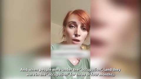 Ukrainian woman who was under the yoke of the “Russian occupation” told the truth