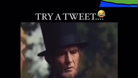 Donald to Honest Abe - Try a Tweet “My Fellow Americans”