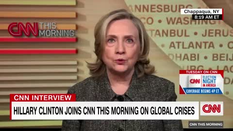 Hear what Hillary Clinton thinks the world should do about Putin