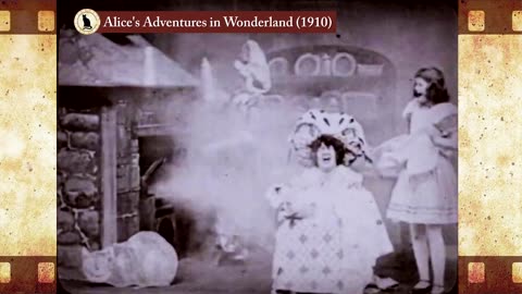 Alice's Adventures in Wonderland (1910) 🐱 Cat Movies 🎥🐈