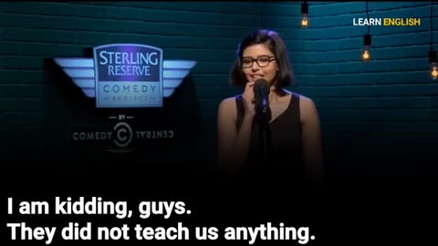 Learn English with comedians