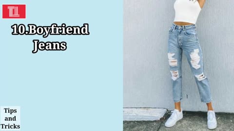 20 Different types of Jeans with Names || Latest jeans for Girls and women || Fashion Collection