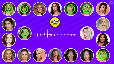 Guess The Singer From Their Regular Voice (Women Singers)