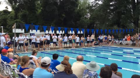 Ryan Baker vs Andrew Seliskar in 50 Free, OVL vs ML dual