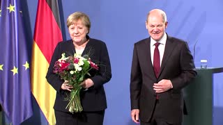 Merkel hands over to Scholz as German chancellor