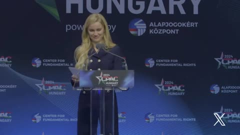 The full speech Eva Vlaardingerbroek gave at #CPACHungary