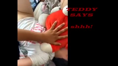 TEDDY SAYS SHHH!!!! (Censored by Youtube/Blocked by EU on Bitchute)