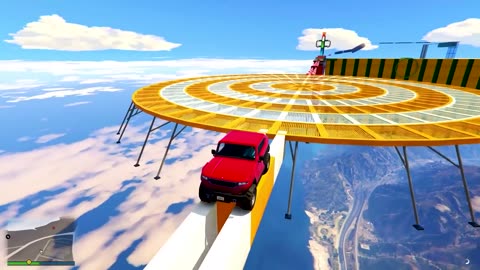 SHINCHAN AND FRANKLIN TRIED IMPOSSIBLE HIT AND BALANCE THE CAR CHALLENGE GTA 5