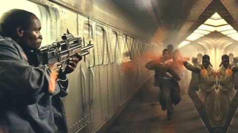 Zombie with a Shotgun Train Attack #20