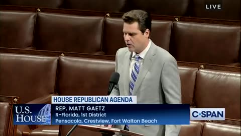 NOW - Rep. Gaetz threatens to remove Speaker McCarthy: "You're out of compliance."